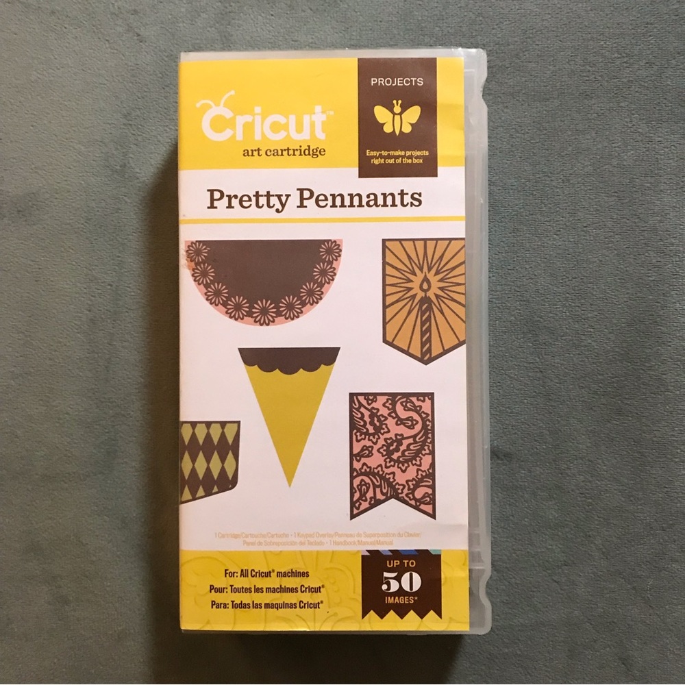 Cricut Projects PRETTY PENNANTS shape